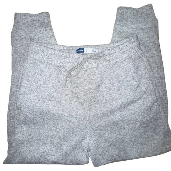 Old Navy Heather Gray Joggers | L Tall - Picture 1 of 8